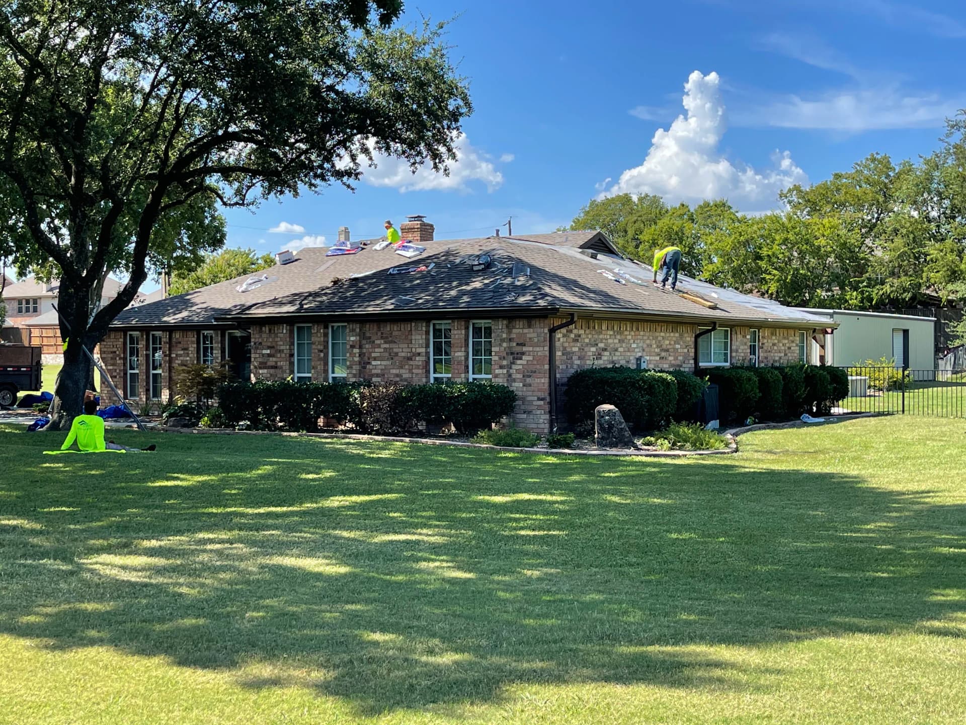 Gallery photos for Architectural Laminate Shingle Roof Installation in Allen TX: Image #1