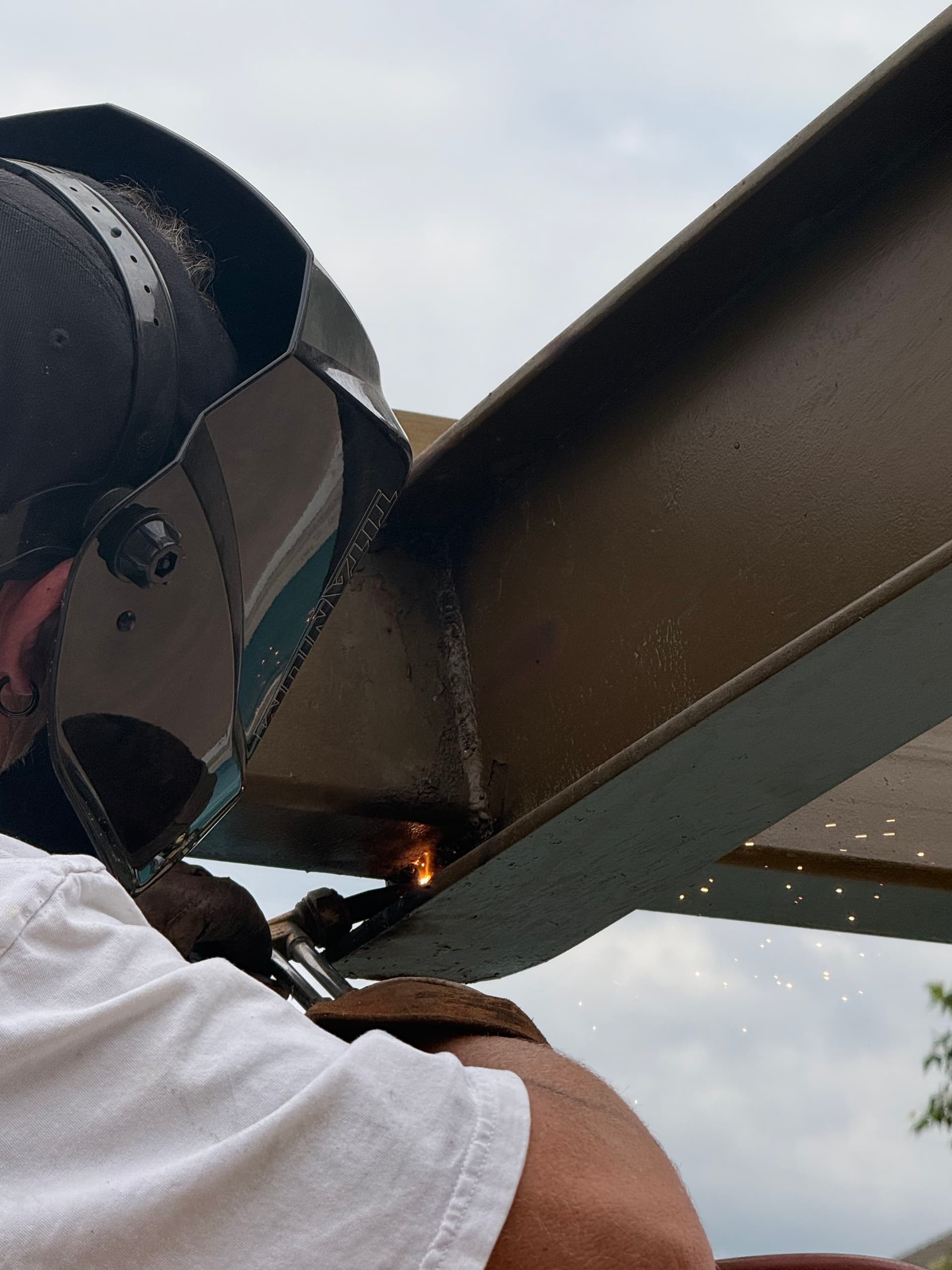 Gallery photos for Poolside Metal Roof Build Taking Shape in Wylie TX: Image #1