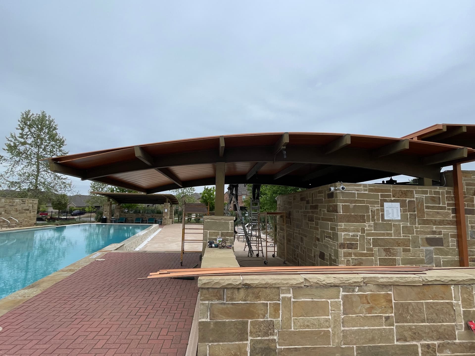 Gallery photos for Custom Copper Awning Built in Wylie: Image #4