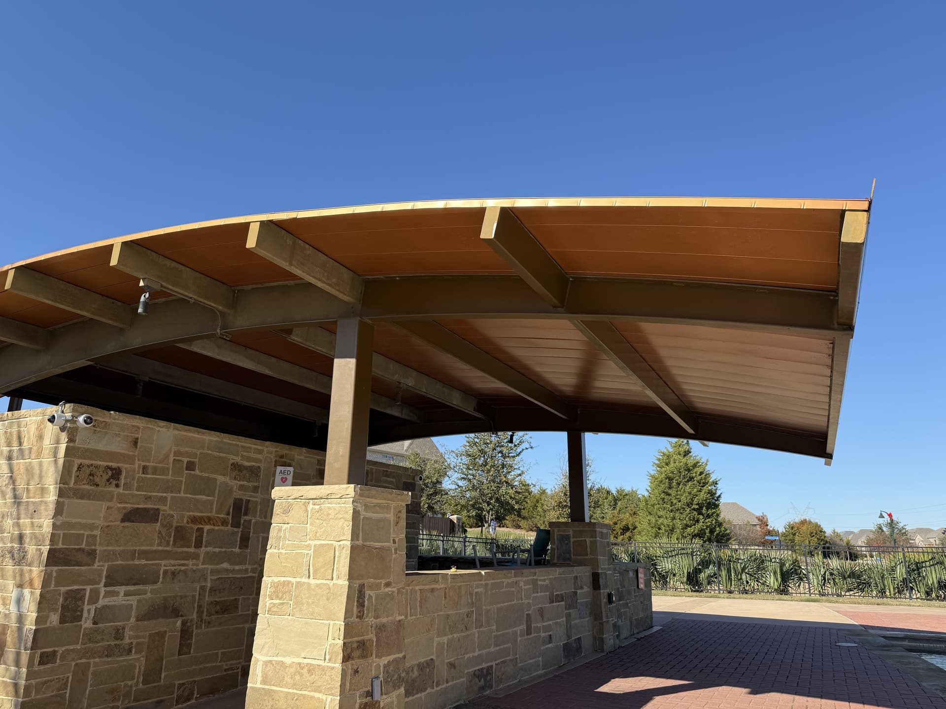 Gallery photos for Custom Copper Awning Built in Wylie: Image #1