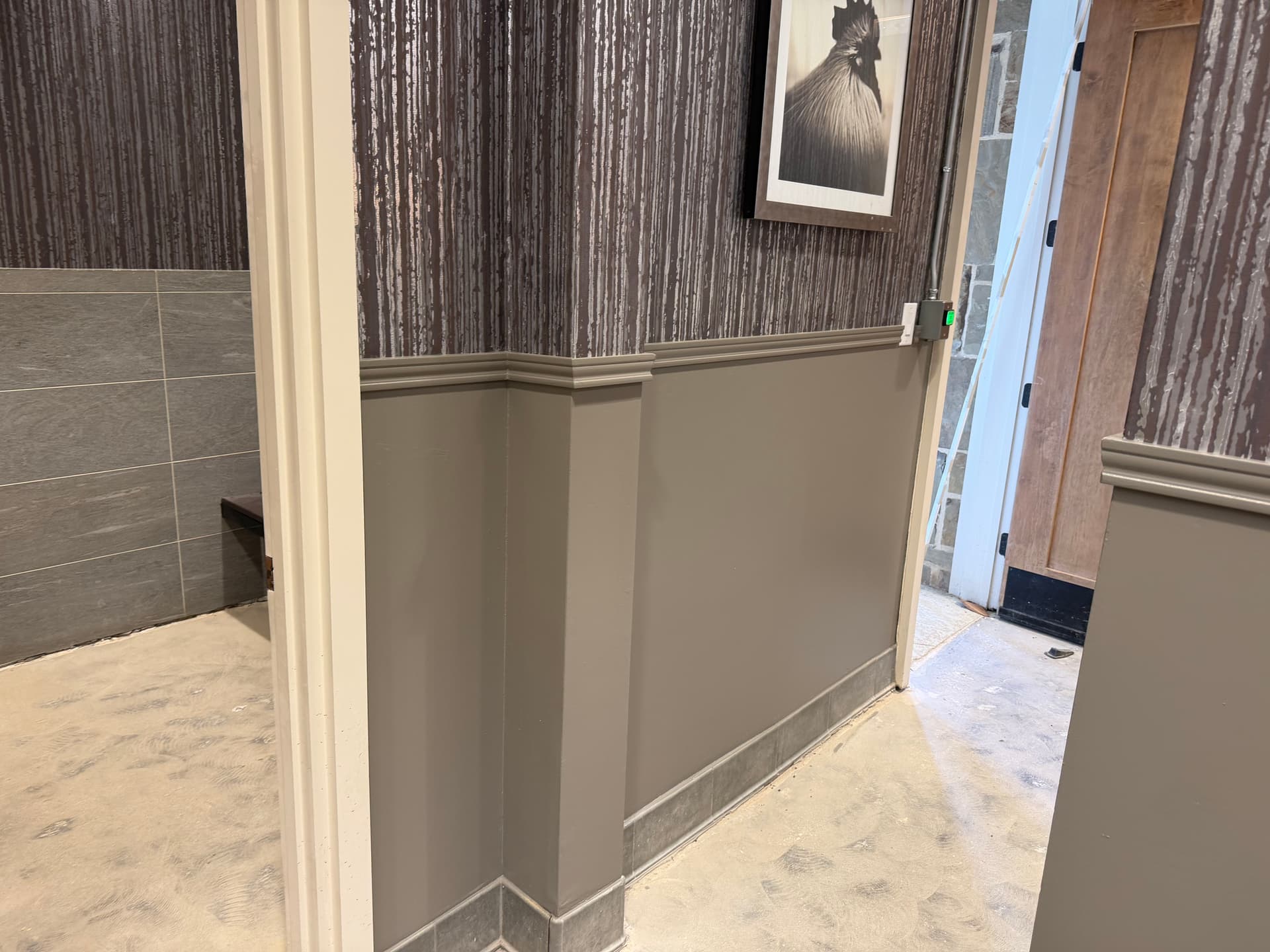 Gallery photos for HOA Poolside Bathroom Painting and Wallpaper in Wylie: Image #2