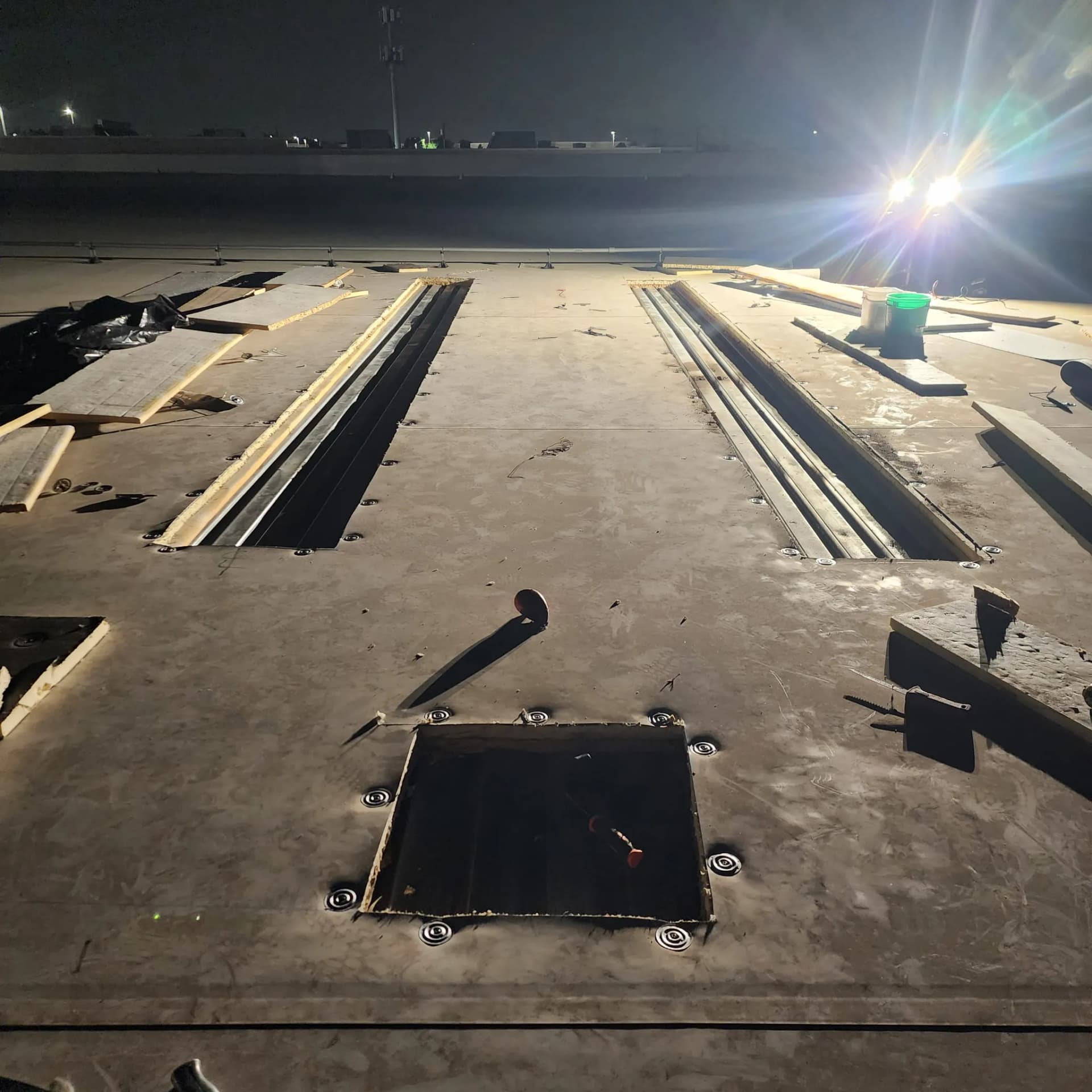 Gallery photos for Overnight Curb Builds and TPO Flashing for Kroger Stores: Image #3