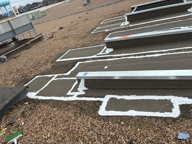 HVAC Curb Installation in Fort Worth Grocery Store image