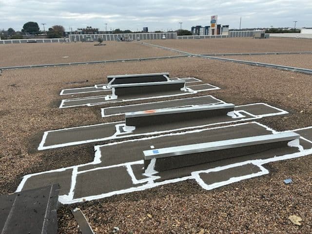 Gallery photos for HVAC Curb Installation in Fort Worth Grocery Store: Image #3