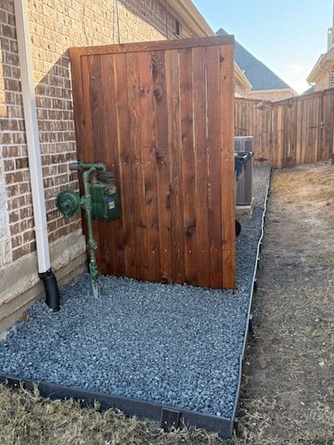 Fence Installation and Landscaping in Celina TX image